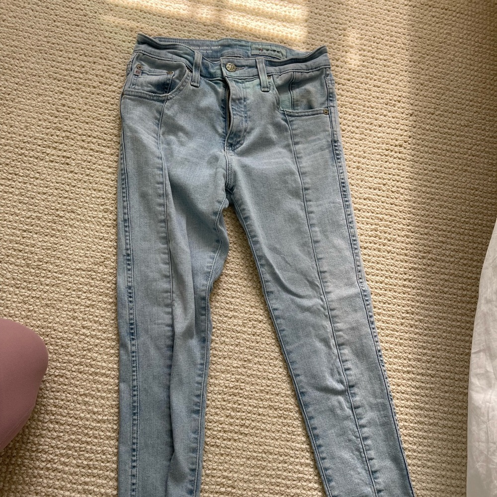 AG Farrah high rise skinny ankle
